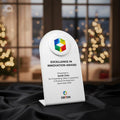 Acrylic memento with UV printing