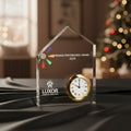 Custom Shape Acrylic Clock Gift Trophy Kerala