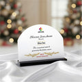 Modern acrylic award for corporate events