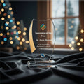 Premium acrylic award for achievement recognition