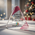 Triangle acrylic trophy custom Kerala