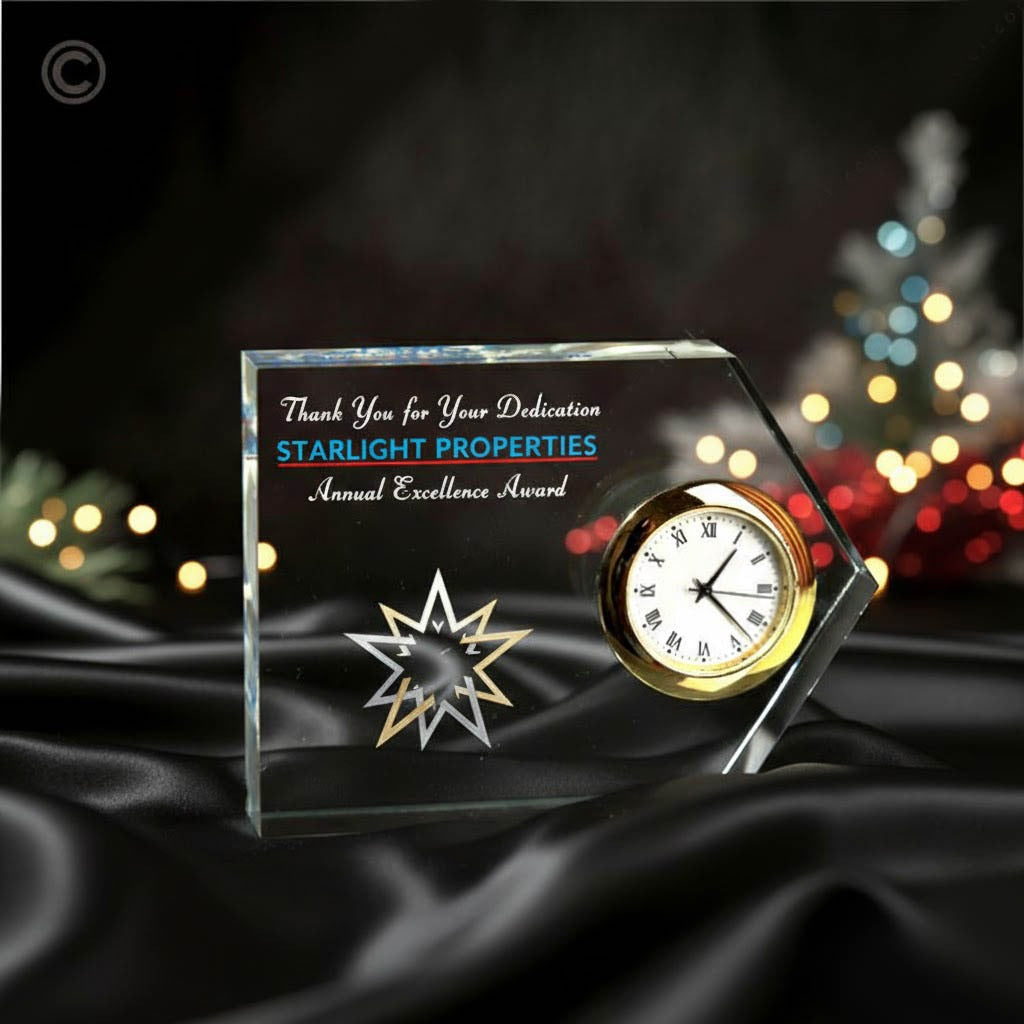 Capture the Moment – Personalized Acrylic Keepsake Clock