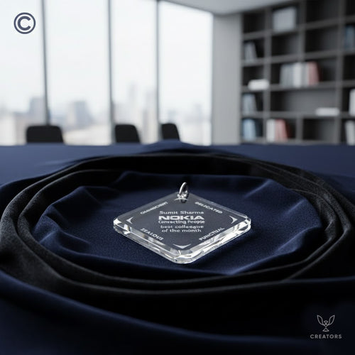 Custom Laser-Cut Acrylic Medal